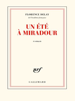 cover image of Un été à Miradour